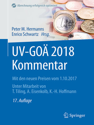 cover image of UV-GOÄ 2018 Kommentar
